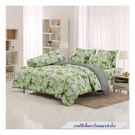 ชุดผ้าปูที่นอน 6 ฟุต 5 ชิ้น TULIP DELIGHT 60012-DL100
