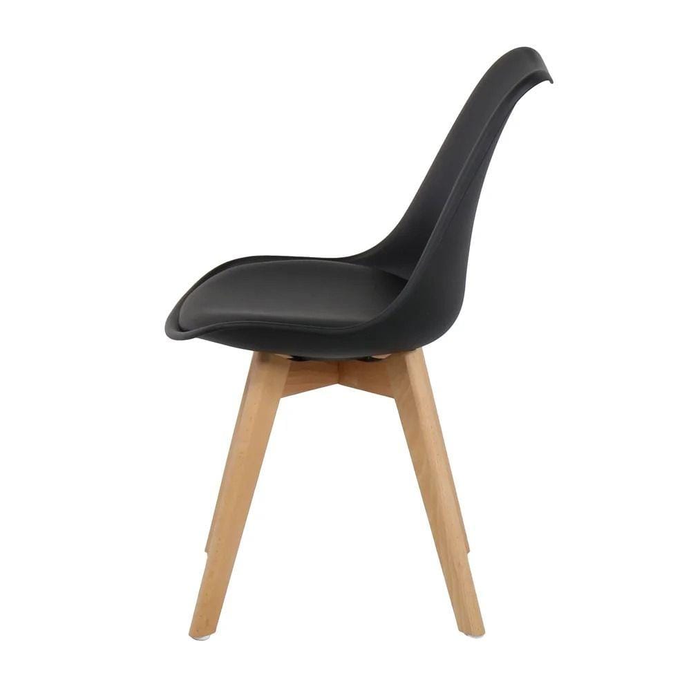เก้าอี้ทานข้าว SB FURNITURE LIFELY สีดำ