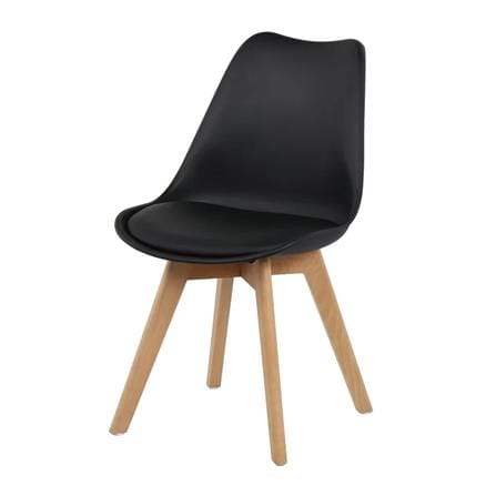 เก้าอี้ทานข้าว SB FURNITURE LIFELY สีดำ_0