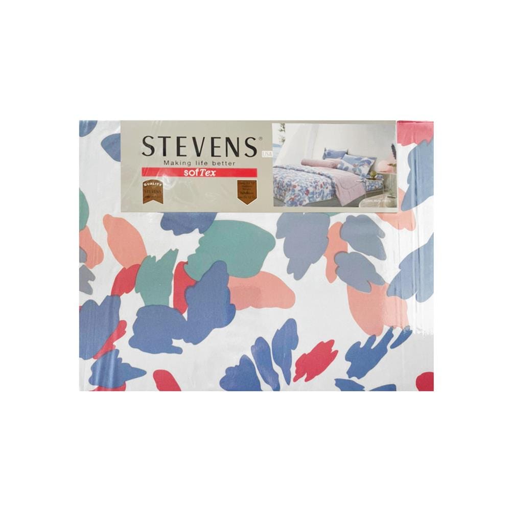 ชุดผ้าปูที่นอน 5 ฟุต 5 ชิ้น STEVENS SOFTEX FM11