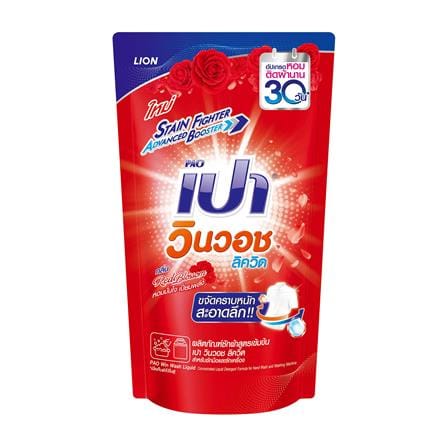 รีฟิลน้ำยาซักผ้า PAO WIN WASH LIQUID 620 มล. RED BLOSSOM_0