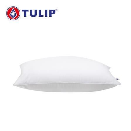 หมอนหนุน ใยสังเคราะห์ TULIP MICROPLUS 06024 19x28 นิ้ว สีขาว_0