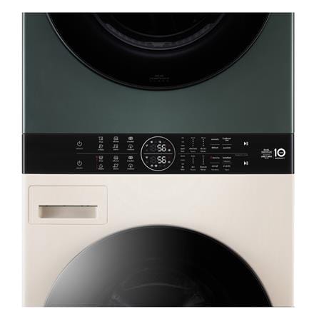 ตู้ซักผ้าและอบผ้า LG WT2116SHEG 21/16 กก. 1000RPM HEAT PUMP อินเวอร์เตอร์ สีเขียวเบจ_4