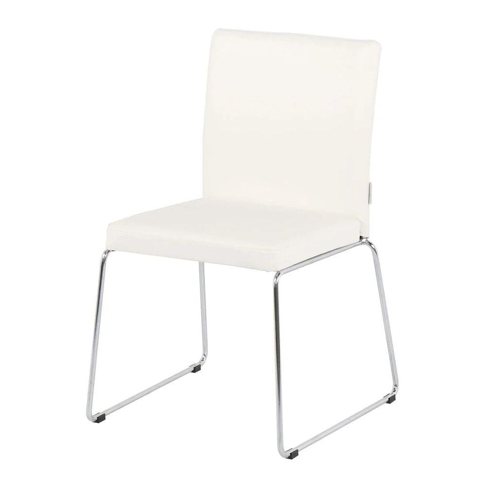 เก้าอี้ทานข้าว SB FURNITURE MOTTO 2 SL G-25 สีขาว