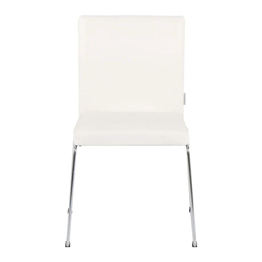 เก้าอี้ทานข้าว SB FURNITURE MOTTO 2 SL G-25 สีขาว