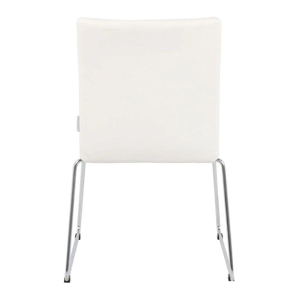 เก้าอี้ทานข้าว SB FURNITURE MOTTO 2 SL G-25 สีขาว