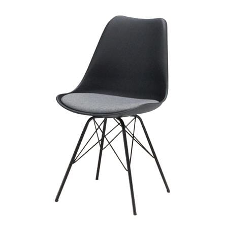 เก้าอี้ทานข้าว SB FURNITURE ASHIRA สีดำ_0