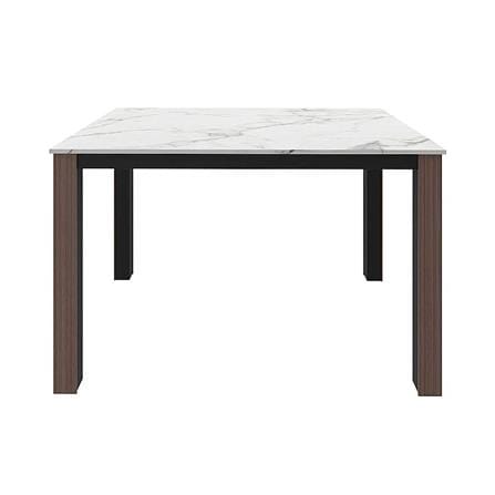 โต๊ะทานข้าว SB FURNITURE HINTEY สีขาว