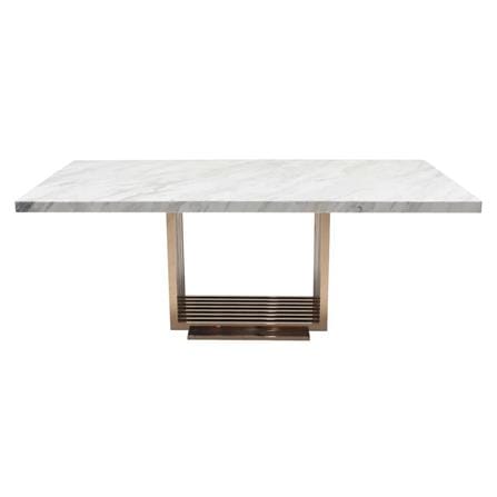 โต๊ะทานข้าว SB FURNITURE CHESTER A200 สีขาว_1