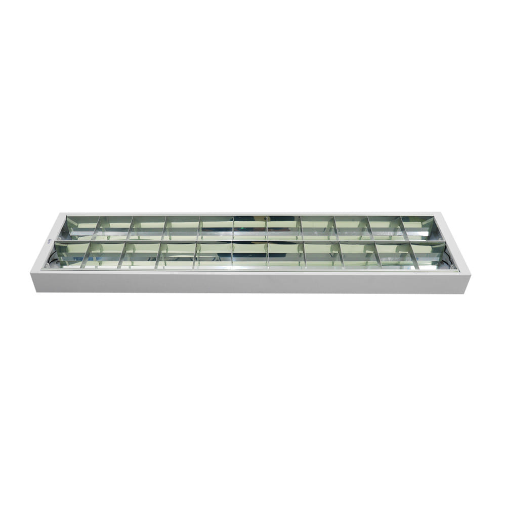 โคมสำนักงานติดลอย CARINI NY2X18OF 2X120 ซม. สีขาว