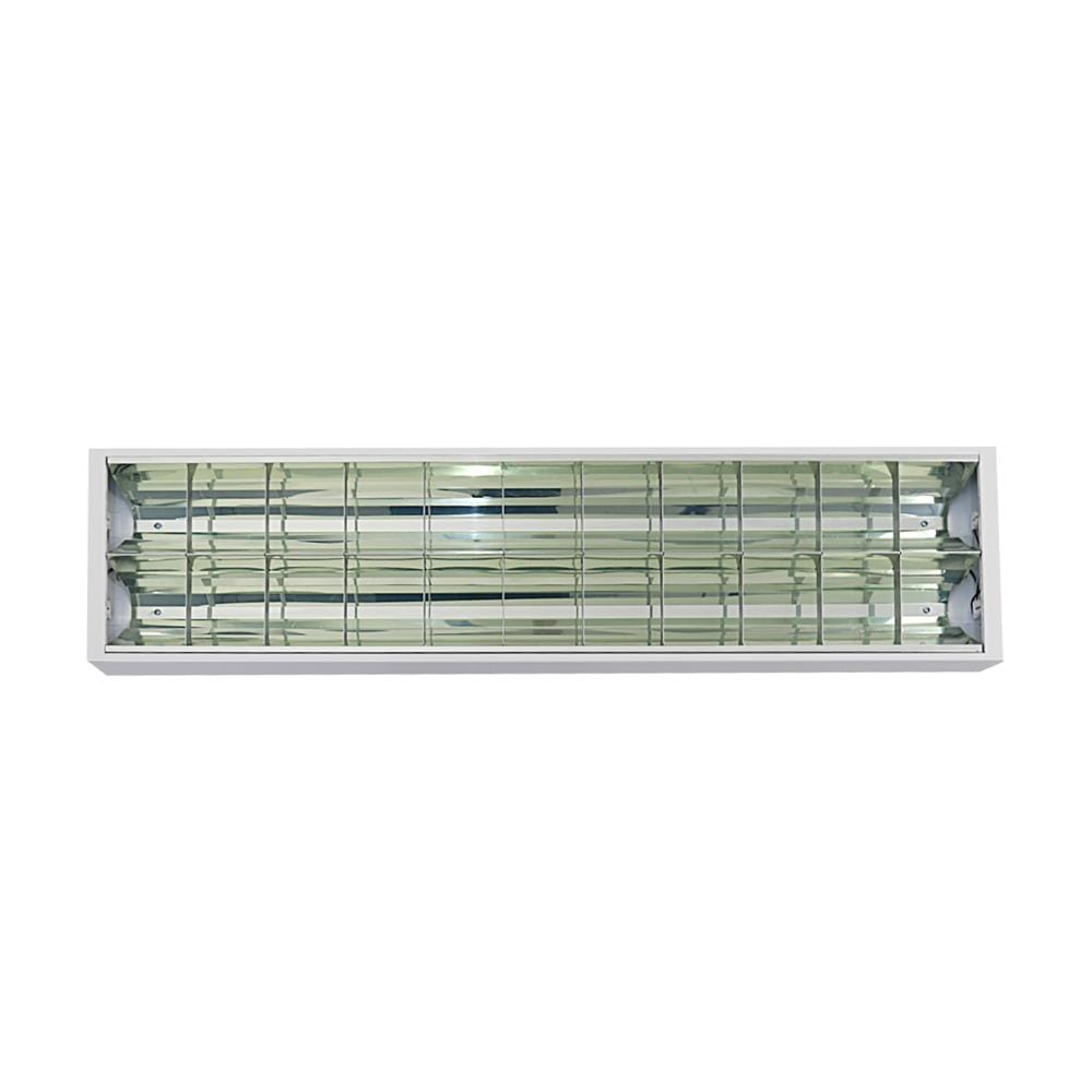 โคมสำนักงานติดลอย CARINI NY2X18OF 2X120 ซม. สีขาว