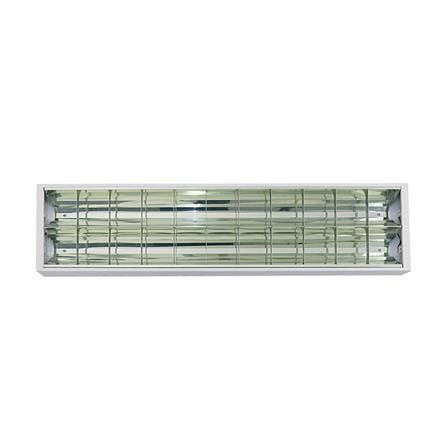 โคมสำนักงานติดลอย CARINI NY2X18OF 2X120 ซม. สีขาว