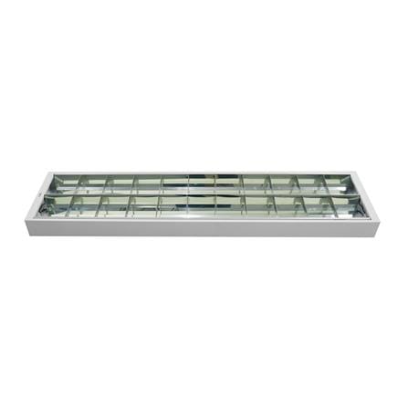 โคมสำนักงานติดลอย CARINI NY2X18OF 2X120 ซม. สีขาว_1