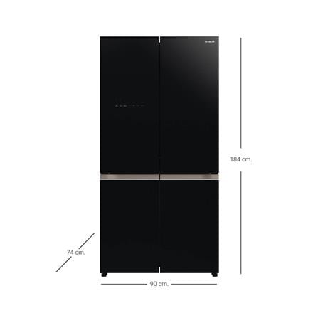 ตู้เย็น MULTIDOOR HITACHI RWB700VTH2 GBK 22.8 คิว กระจกดำ อินเวอร์เตอร์_7