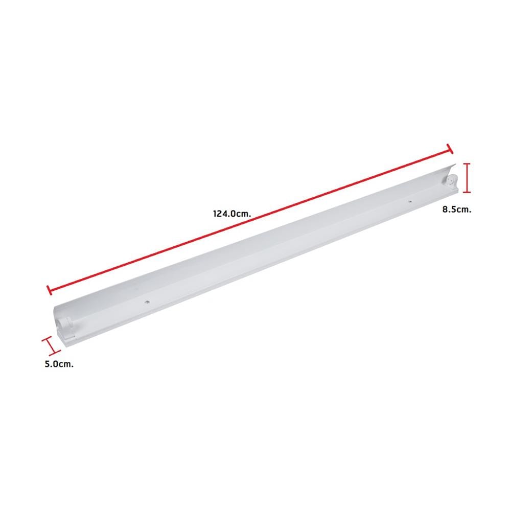 โคมกันฝน CARINI NY1X18R 1X1200 สีขาว