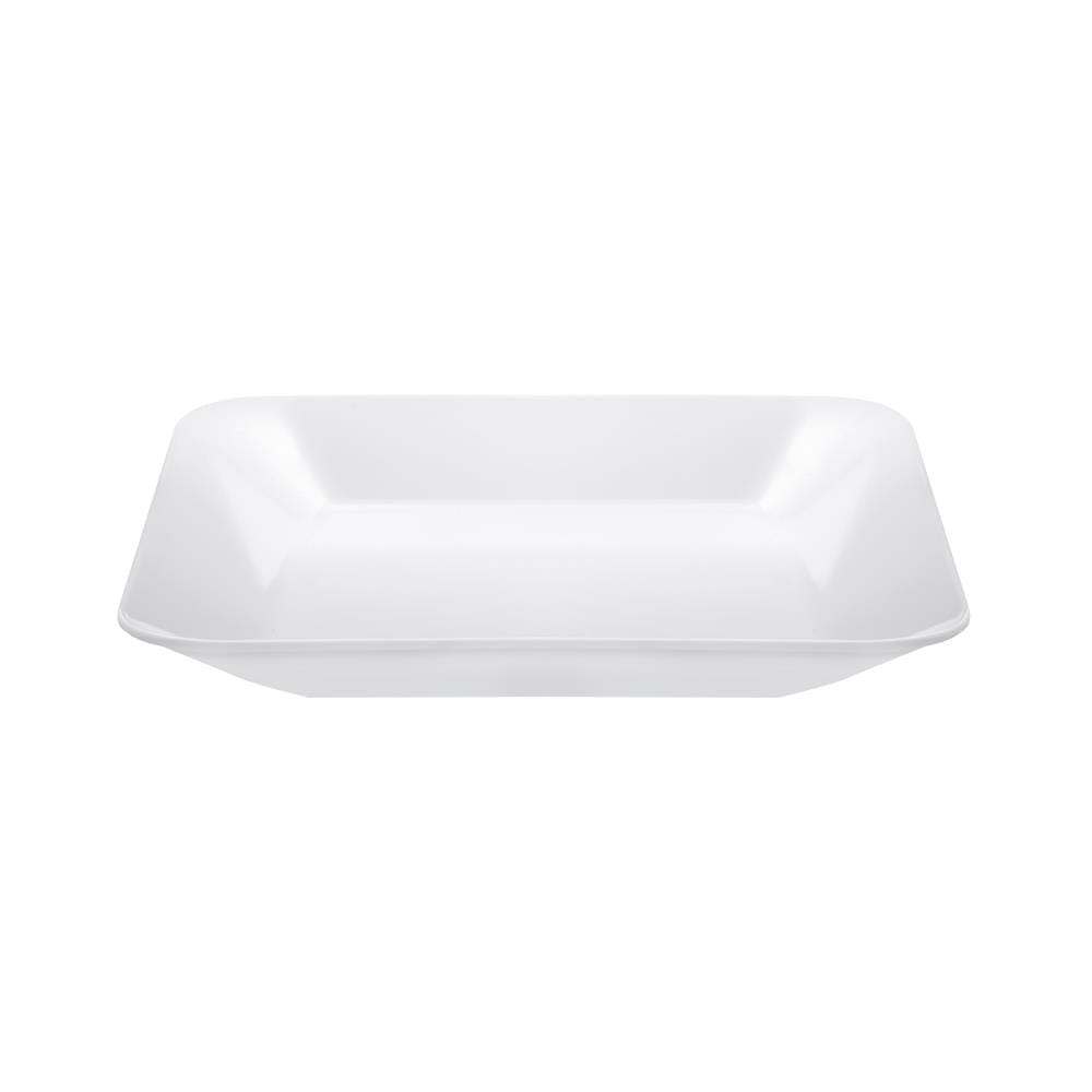 จานเมลามีนเหลี่ยม 8 นิ้ว SUPERWARE SQUARE WHITE