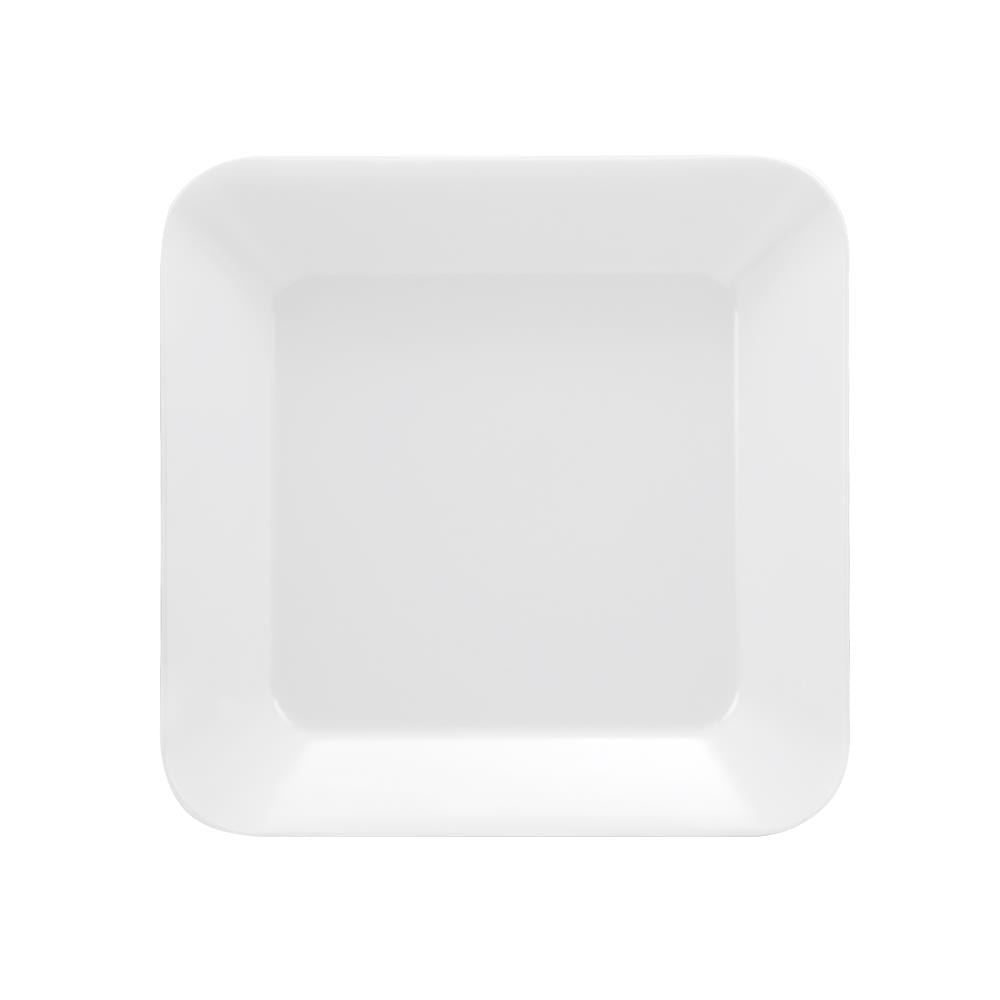 จานเมลามีนเหลี่ยม 8 นิ้ว SUPERWARE SQUARE WHITE