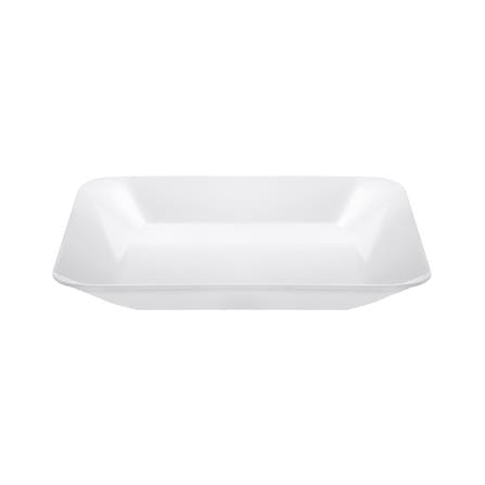 จานเมลามีนเหลี่ยม 8 นิ้ว SUPERWARE SQUARE WHITE_0