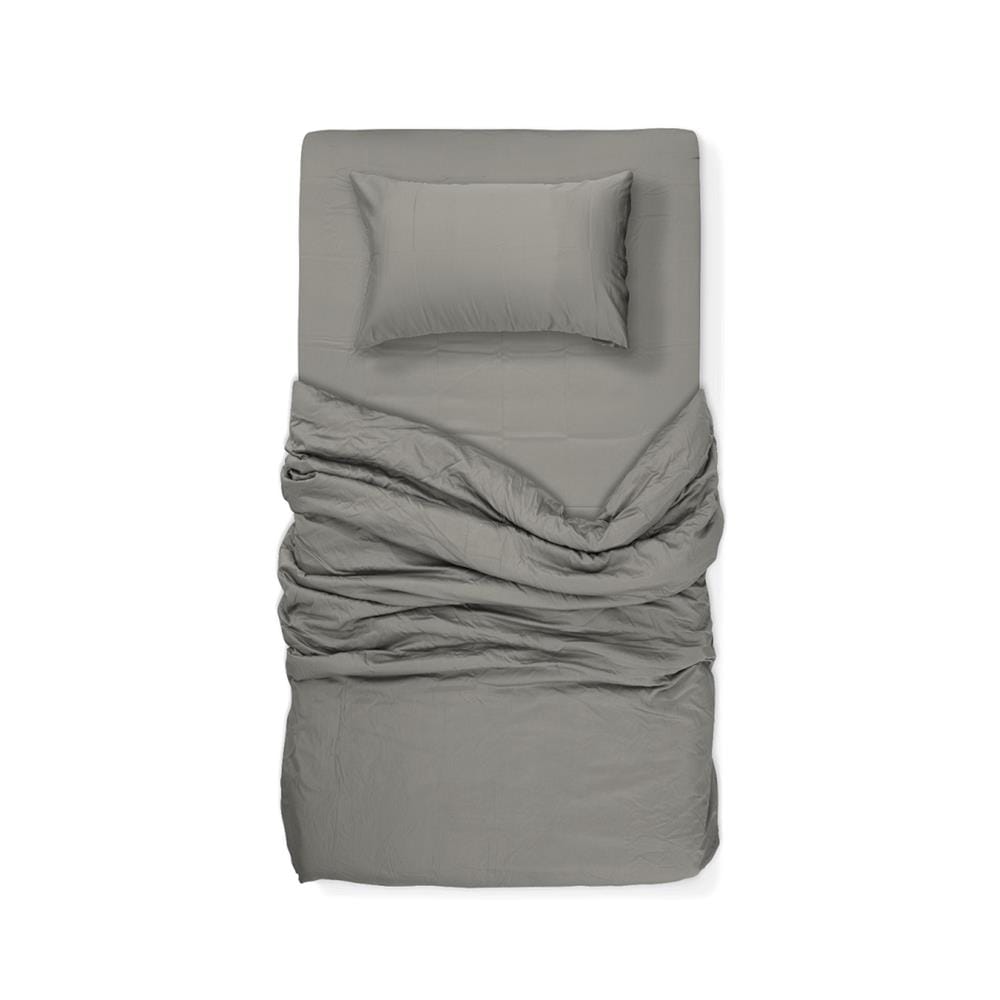 ชุดผ้าปูที่นอน 3.5 ฟุต 4 ชิ้น BENEATH GENTRY GREY สีเทา
