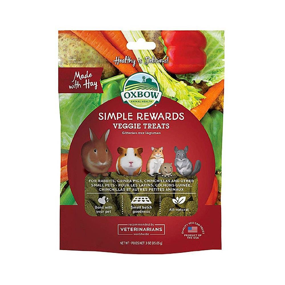 ขนมสัตว์ฟันแทะ OXBOW VEGGIE TREATS 85.05 ก.