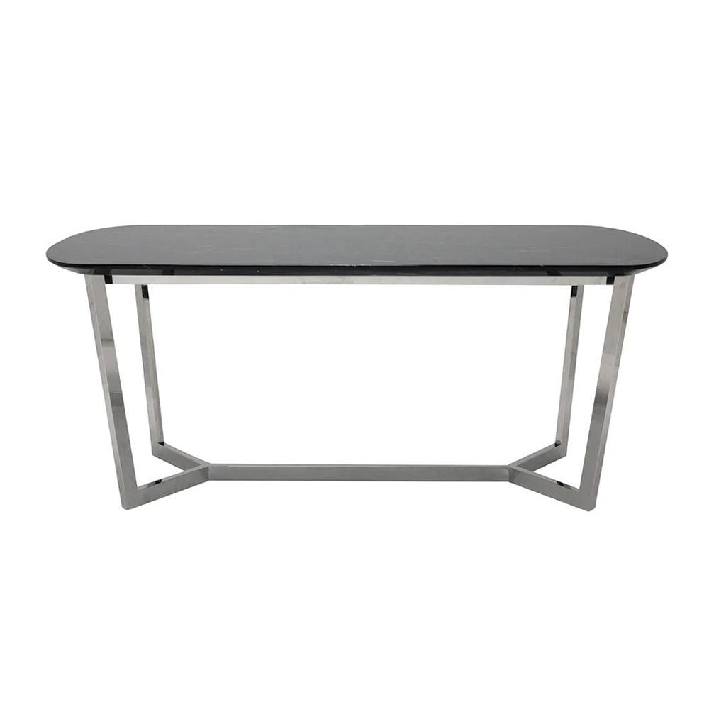 โต๊ะทานข้าว SB FURNITURE AVENTE A180 สีดำ