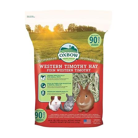 หญ้าแห้งสำหรับสัตว์ฟันแทะ OXBOW WESTERN TIMOTHY 90 ออนซ์_0