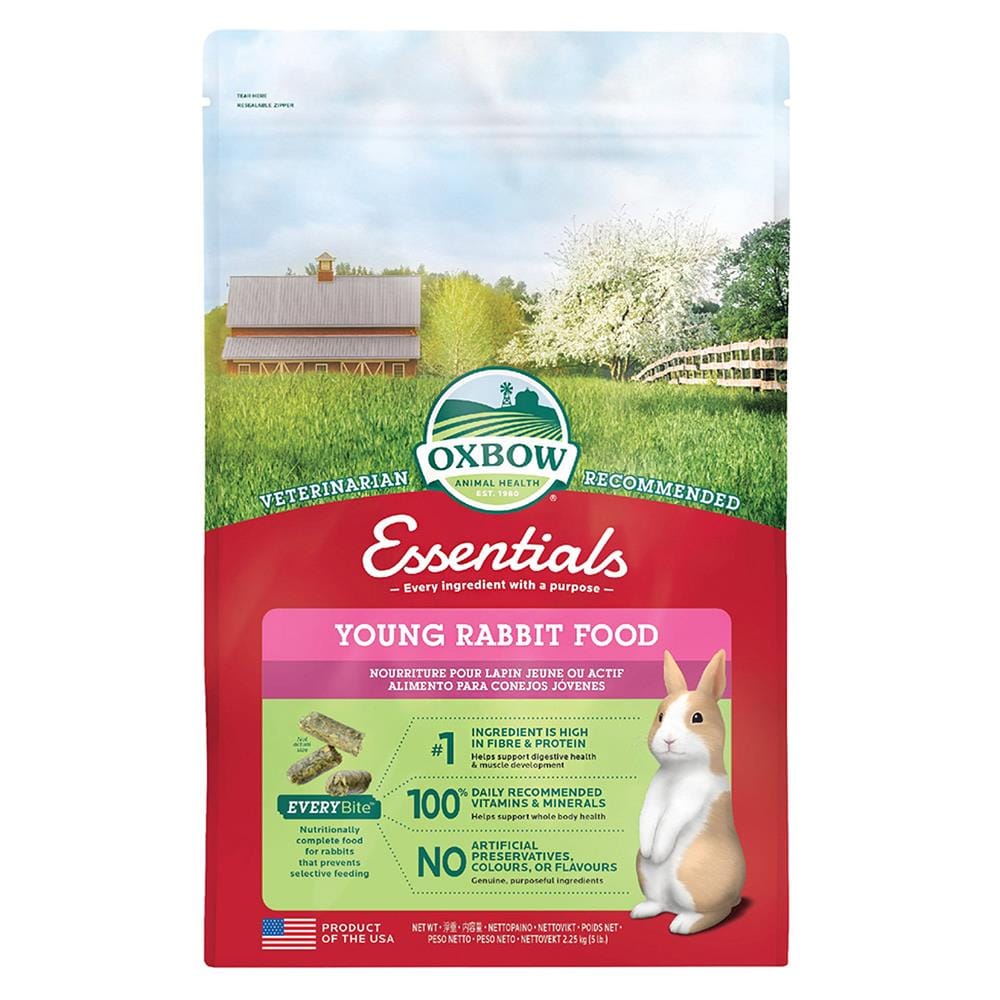 อาหารกระต่าย OXBOW YOUNG RABBIT 5 ปอนด์