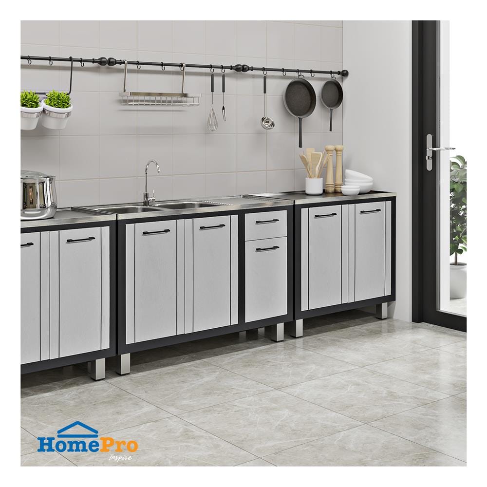 ตู้ตั้งพื้น CABIN HARVIN 1 หลุม 1 ที่พัก 90 ซม. สีเทา