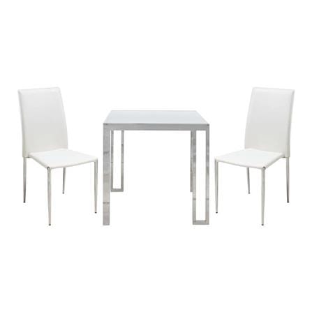 ชุดโต๊ะทานข้าว 2 ที่นั่ง SB FURNITURE MONTIS/YINTA สีขาว_0