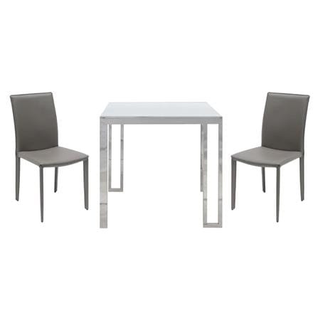 ชุดโต๊ะทานข้าว 2 ที่นั่ง SB FURNITURE MONTIS/YAZID สีเทา_0