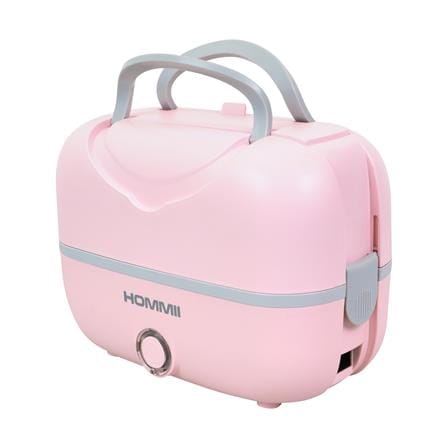 ปิ่นโตไฟฟ้า HOMMII TFH-01-PINK 1.2 ลิตร สีชมพู_1