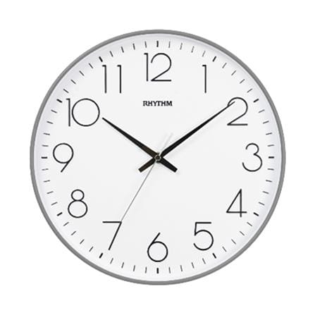 นาฬิกาแขวน RHYTHM CMG601NR08 12 นิ้ว สีเทา_0