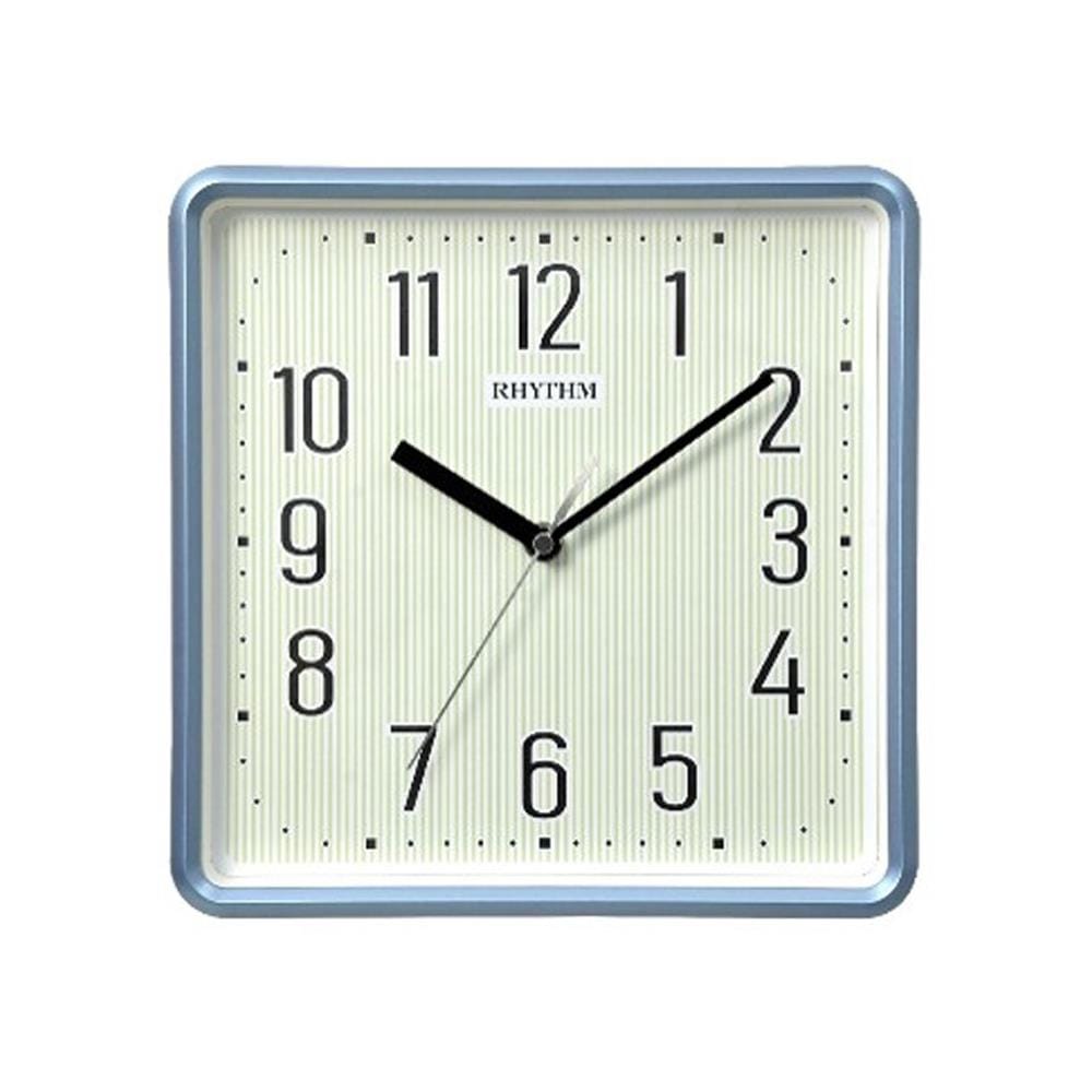 นาฬิกาแขวน RHYTHM CMG598NR04 9.5 นิ้ว สีฟ้า