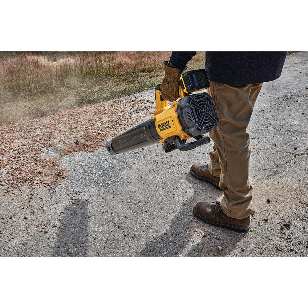 เครื่องเป่าใบไม้ไร้สาย (เฉพาะตัวเครื่อง) DEWALT DCMBL652N-XJ 18 โวลต์
