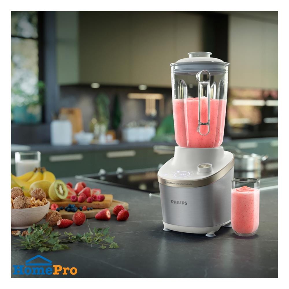 เครื่องปั่นน้ำผลไม้รอบสูง PHILIPS HR3760/01 1.8 ลิตร