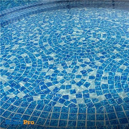 กระเบื้องสระว่ายน้ำสามเหลี่ยม 10x10ซม. KENZAI เปอร์เซีย ฮาวาเอี้ยน บลู 3_2