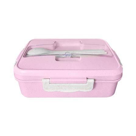 กล่องอาหาร HANSEN สีชมพู_1