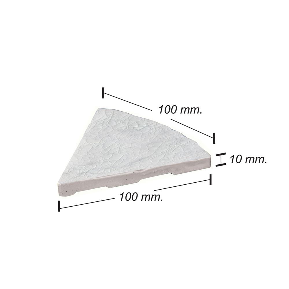กระเบื้องสามเหลี่ยม 10x10 ซม. KENZAI PST-100 เปอร์เซีย มูนไลท์