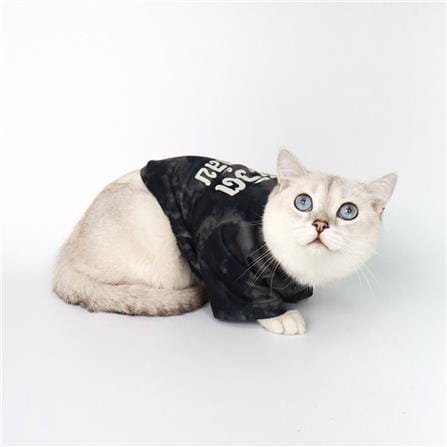 เสื้อสัตว์เลี้ยง CLAWSET ลายชีวิตสู้กลับ ไซซ์ XL สีดำ_3