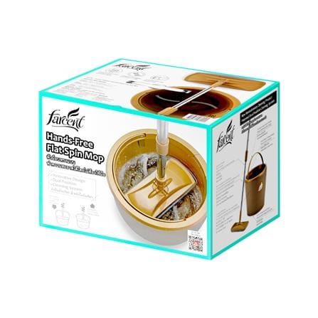 ชุดอุปกรณ์ถังปั่นกลมพร้อมไม้ม็อบ FARCENT WW-6001_3