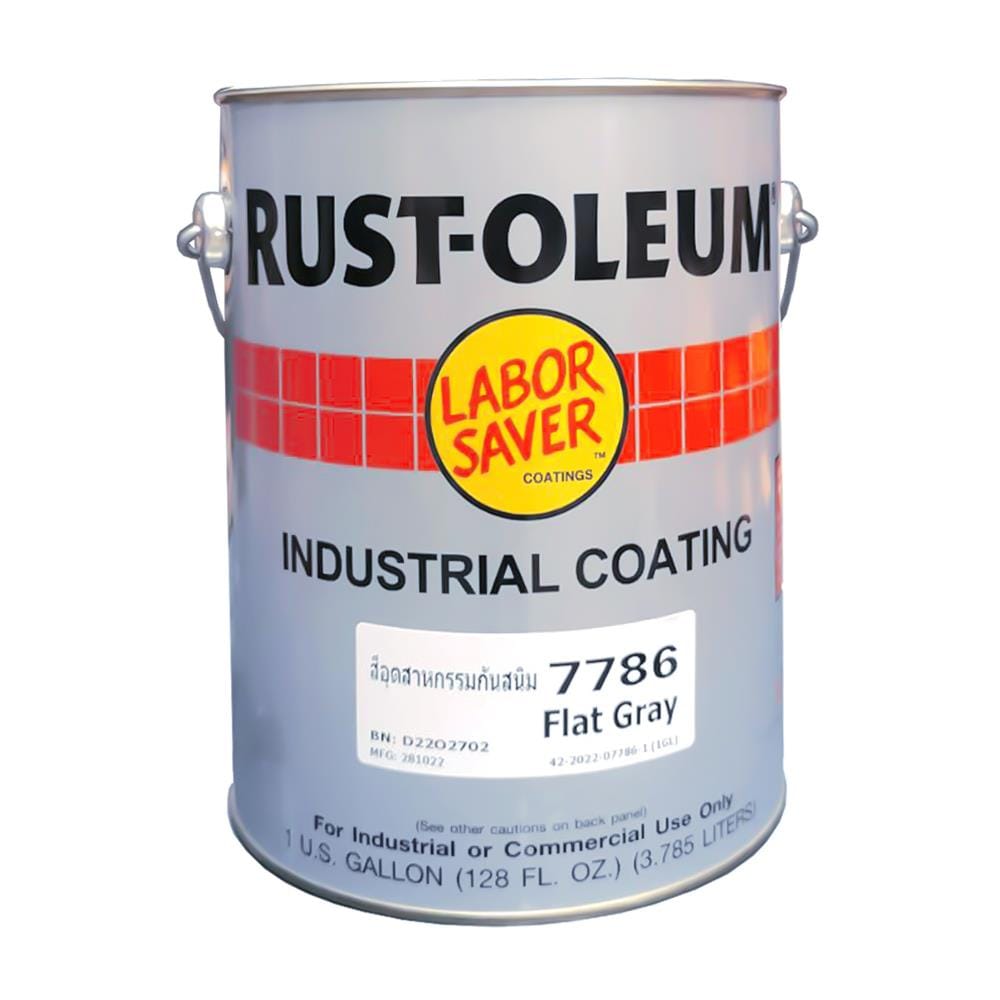 สีน้ำมัน RUST-OLEUM #7786 สีเทา ด้าน 1 แกลลอน
