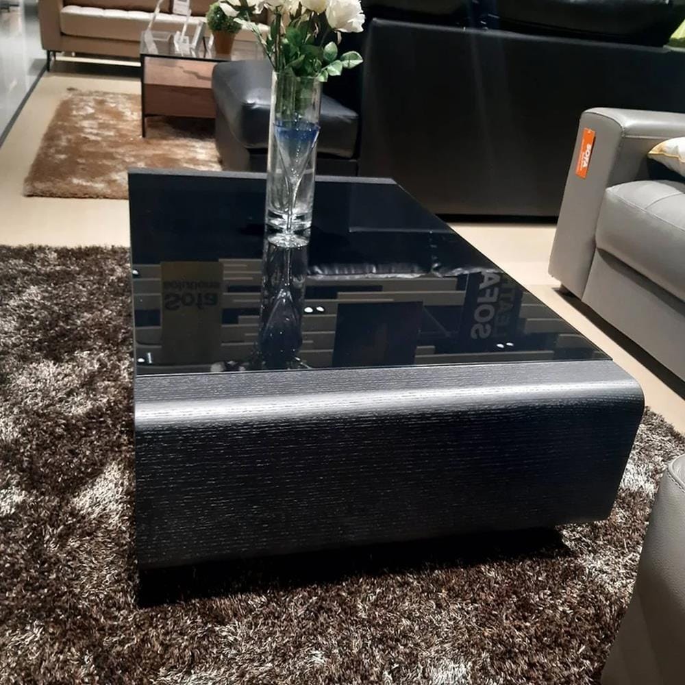 โต๊ะกลาง SB FURNITURE LOWYA 120 ซม. สีดำ