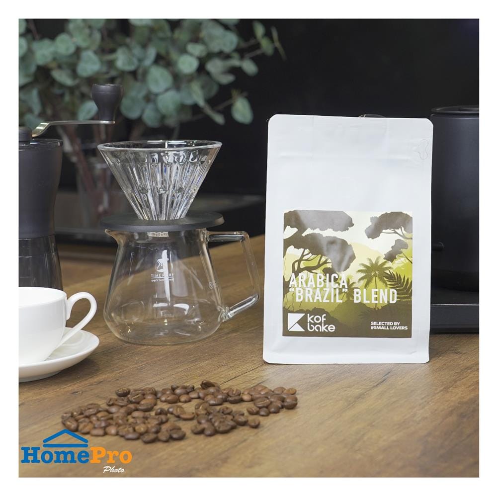 เมล็ดกาแฟคั่วอาราบิก้า KOF BAKE บราซิล เบลนด์ 250 กรัม