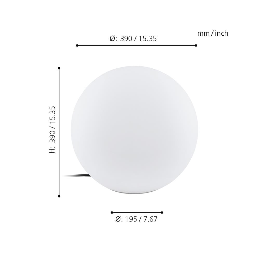 ไฟทางเดิน EGLO MODERN MONTEROLO 98102 สีขาว