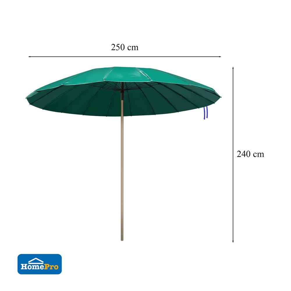 ร่มสนาม SPRING 7900AM-002 50X18 นิ้ว สีเขียว