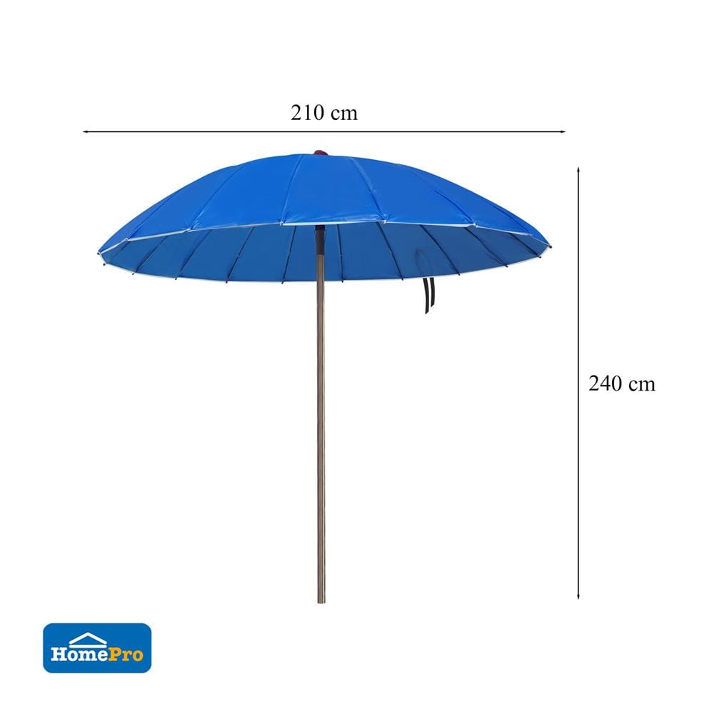 ร่มสนาม SPRING AM001 42X18 นิ้ว สีฟ้า