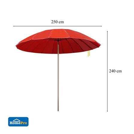 ร่มสนาม SPRING 7900AM-002 50X18 นิ้ว สีแดง_8
