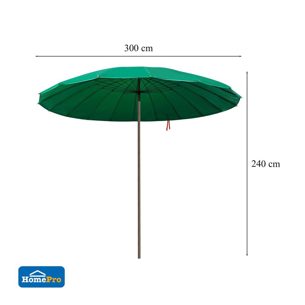 ร่มสนาม SPRING 7900AM-002 60X18 นิ้ว สีเขียว