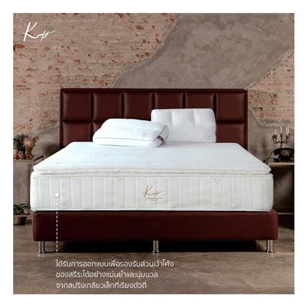 ที่นอนพ็อกเก็ตสปริง 3.5 ฟุต KOMFY รุ่น KLOUD KOSMO พร้อมชุดเครื่องนอน 5 ชิ้น_6