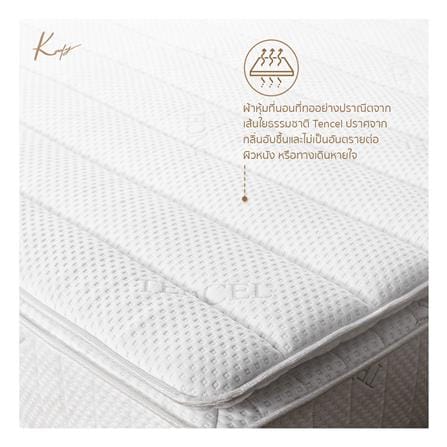 ที่นอนพ็อกเก็ตสปริง 3.5 ฟุต KOMFY รุ่น KLOUD KOSMO พร้อมชุดเครื่องนอน 5 ชิ้น_9